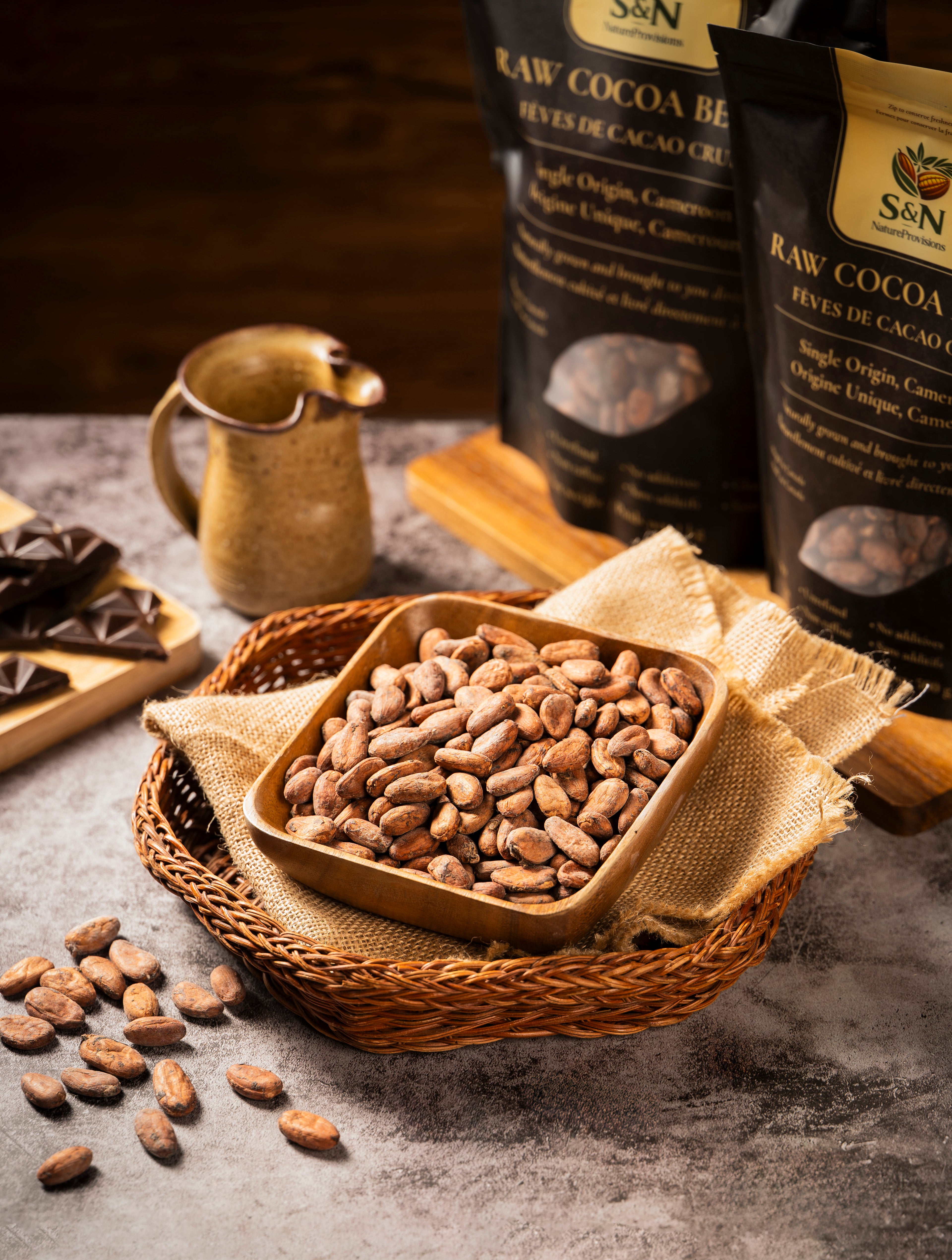 Single-Origin Premium Raw Dried Cocoa Beans