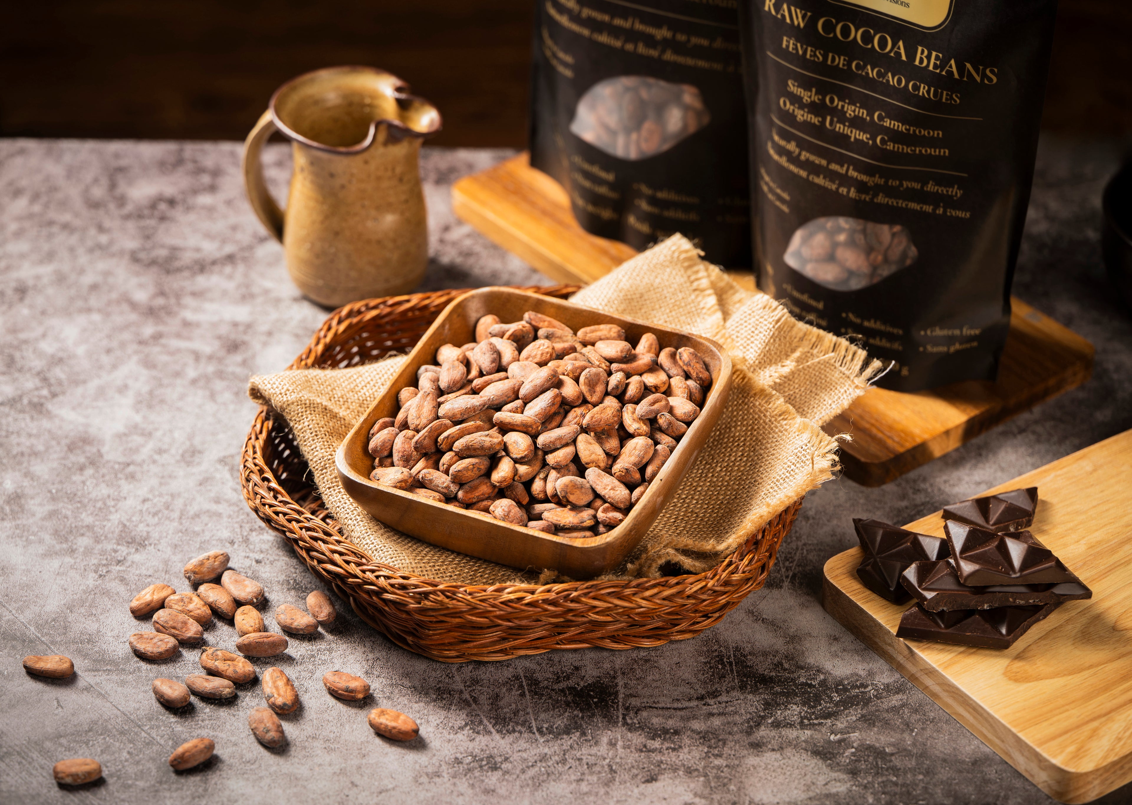 Single-Origin Premium Raw Dried Cocoa Beans