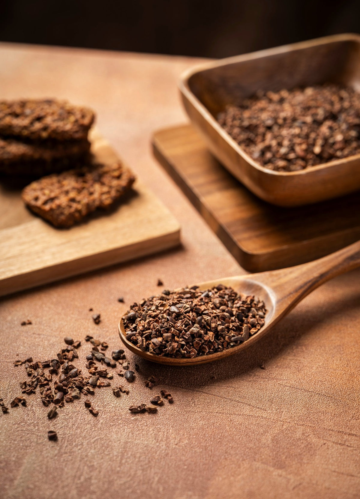 Natural Cacao Nibs, Gentle to Medium Roast. 500g - S&N NatureProvisions