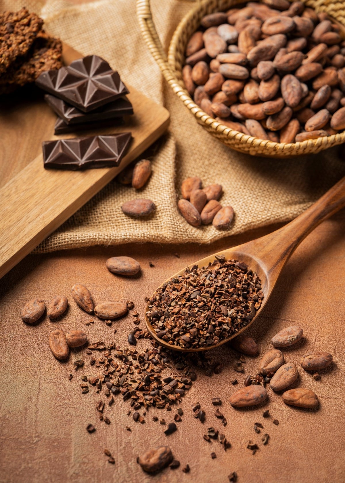 Natural Cacao Nibs, Gentle to Medium Roast. 500g - S&N NatureProvisions